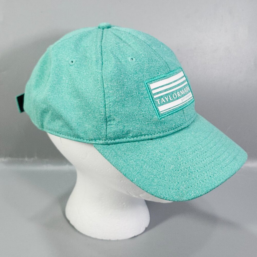 TaylorMade Performance Lite Golf Cap Hook Loop Adult OS Adjustable Green Hat